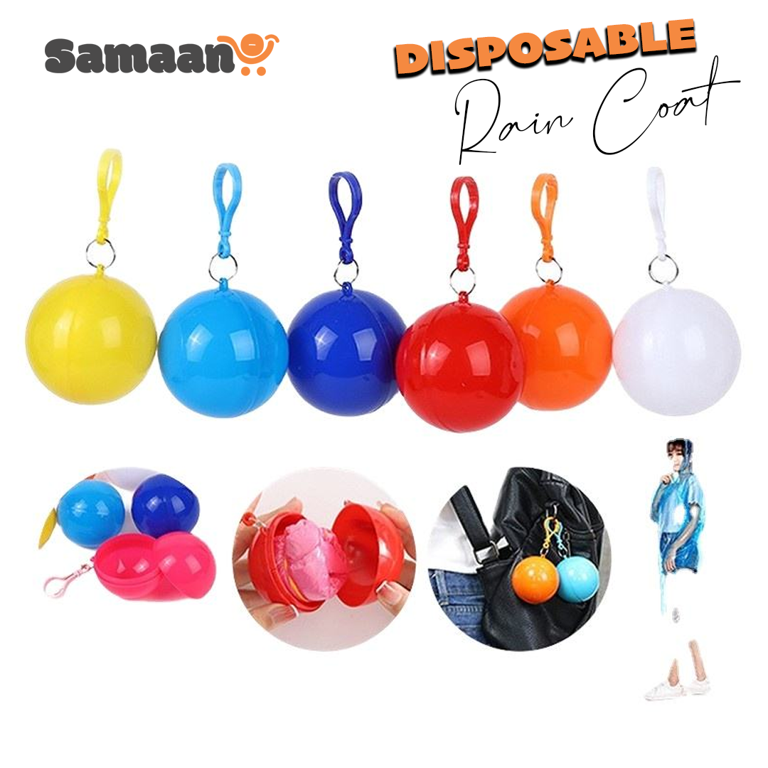 Disposable Pocket Raincoat