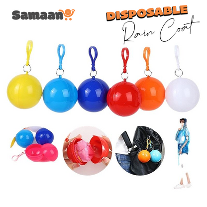 Disposable Pocket Raincoat