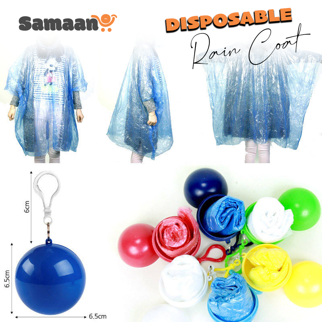 Disposable Pocket Raincoat