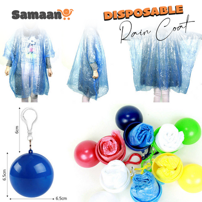 Disposable Pocket Raincoat