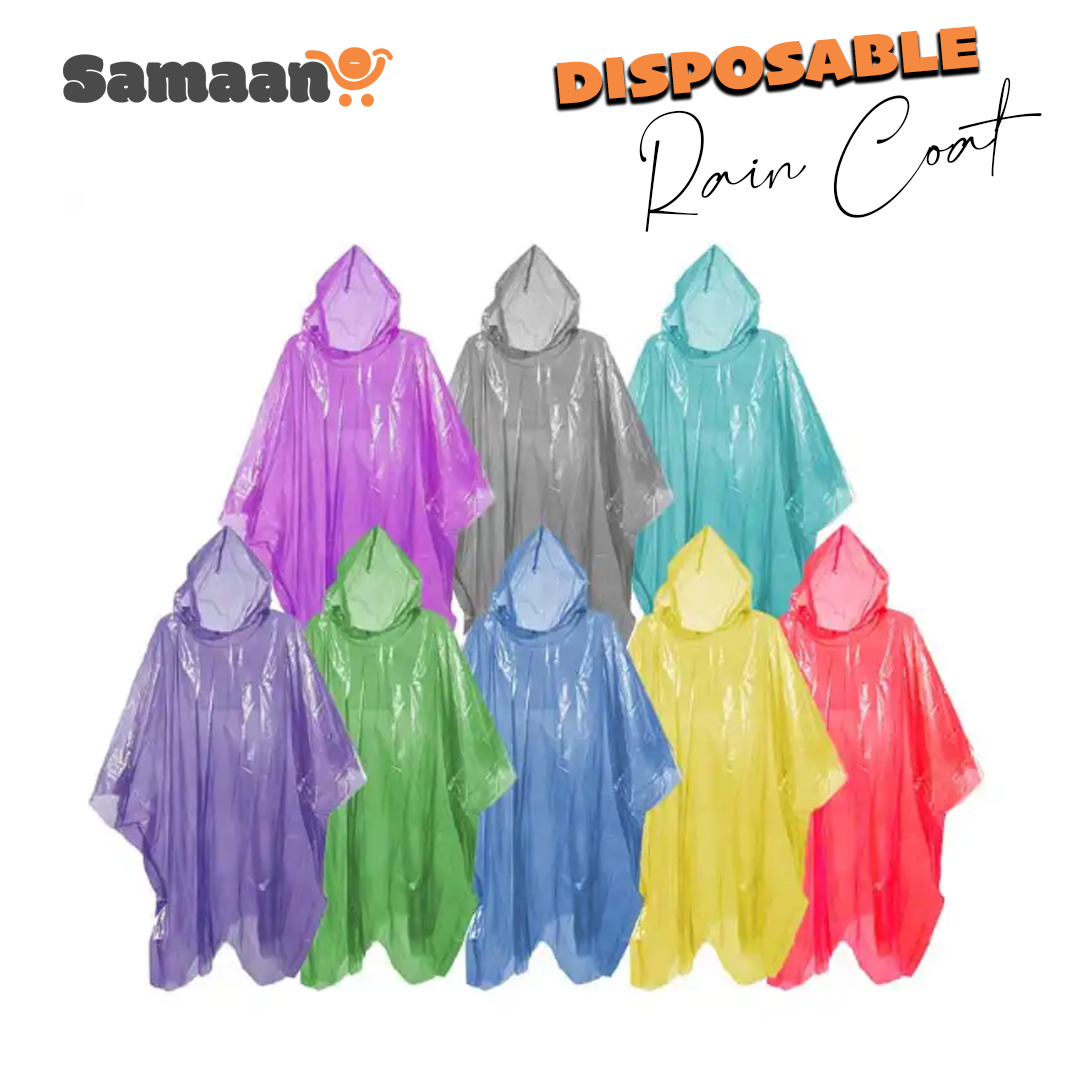 Disposable Pocket Raincoat
