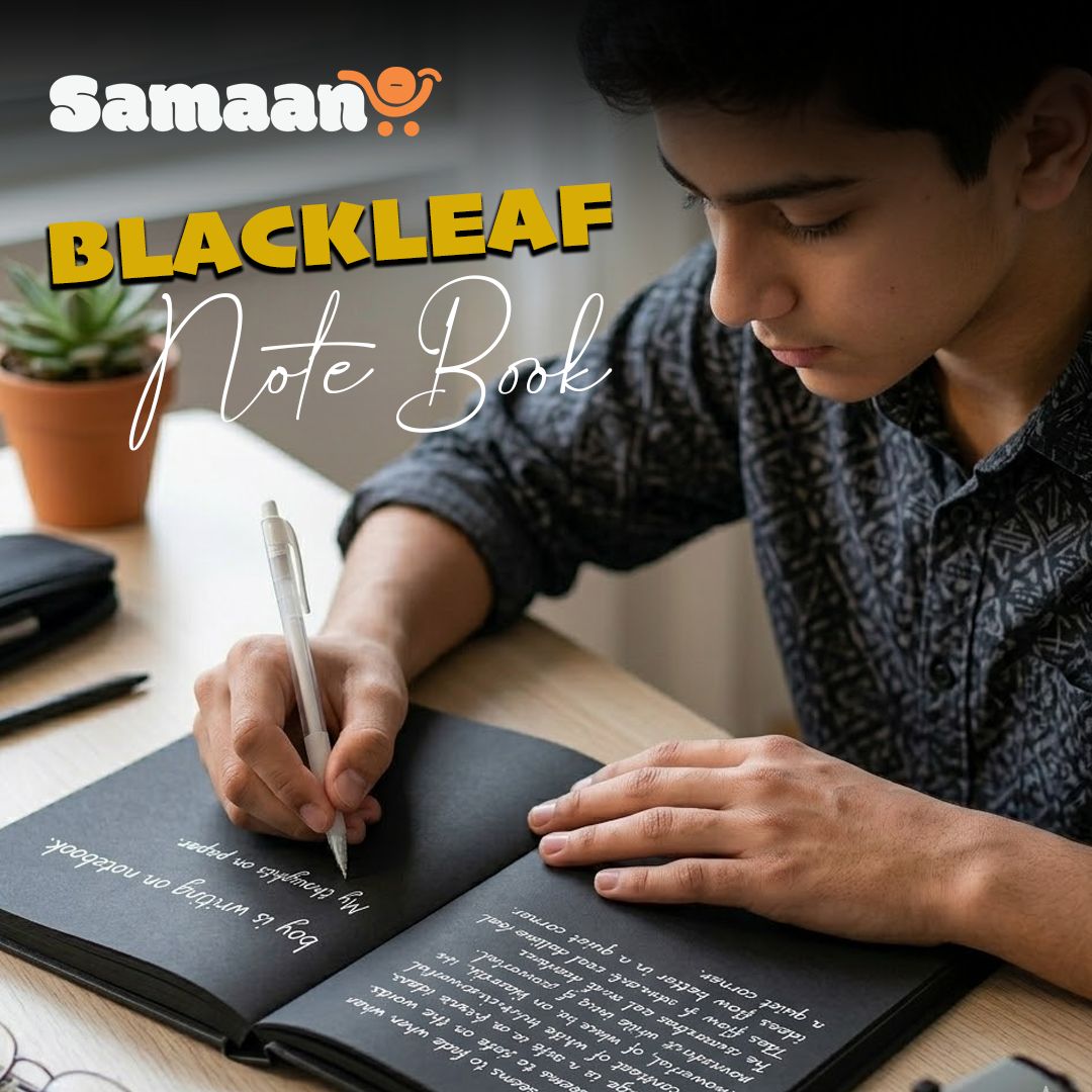 Black Leaf NoteBook