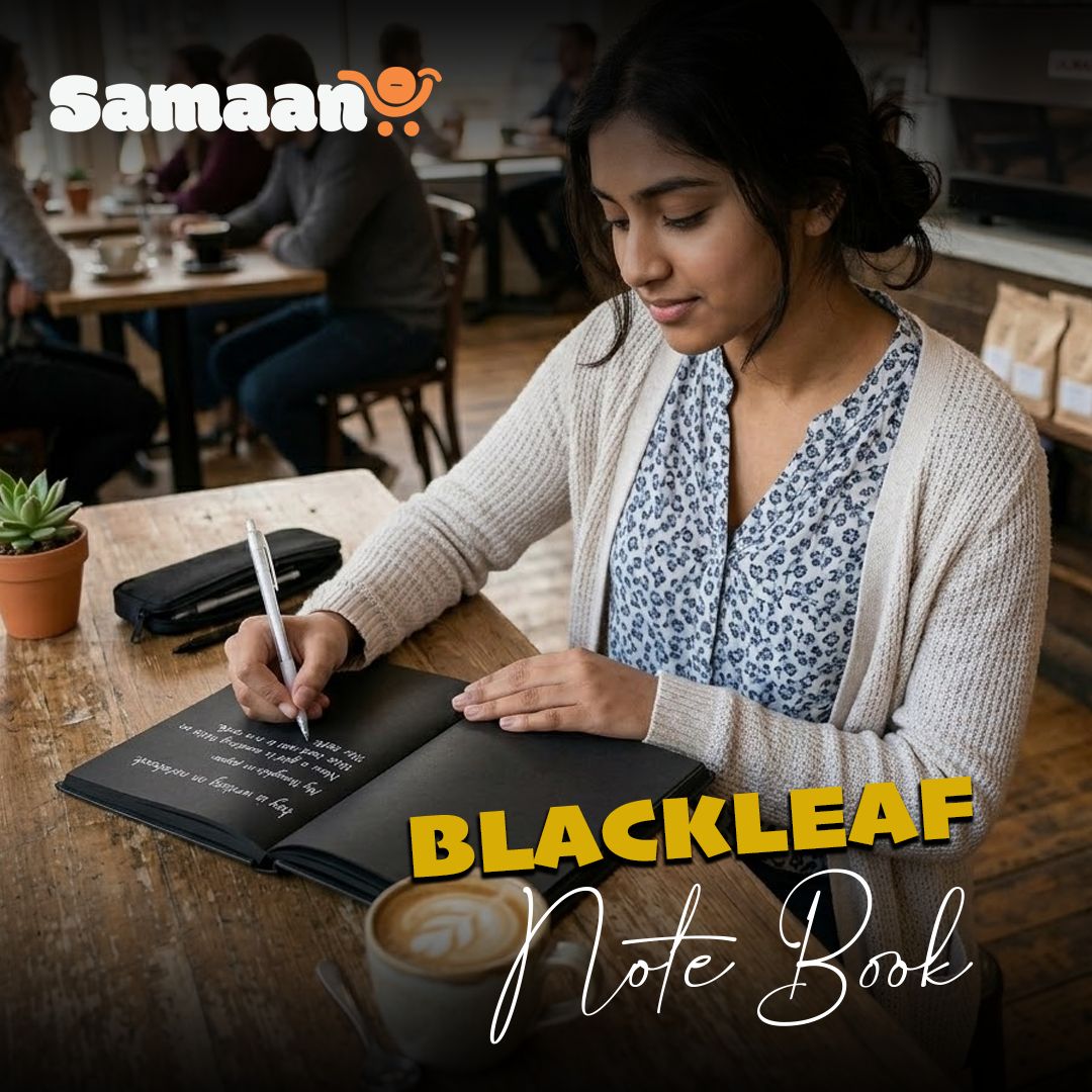 Black Leaf NoteBook