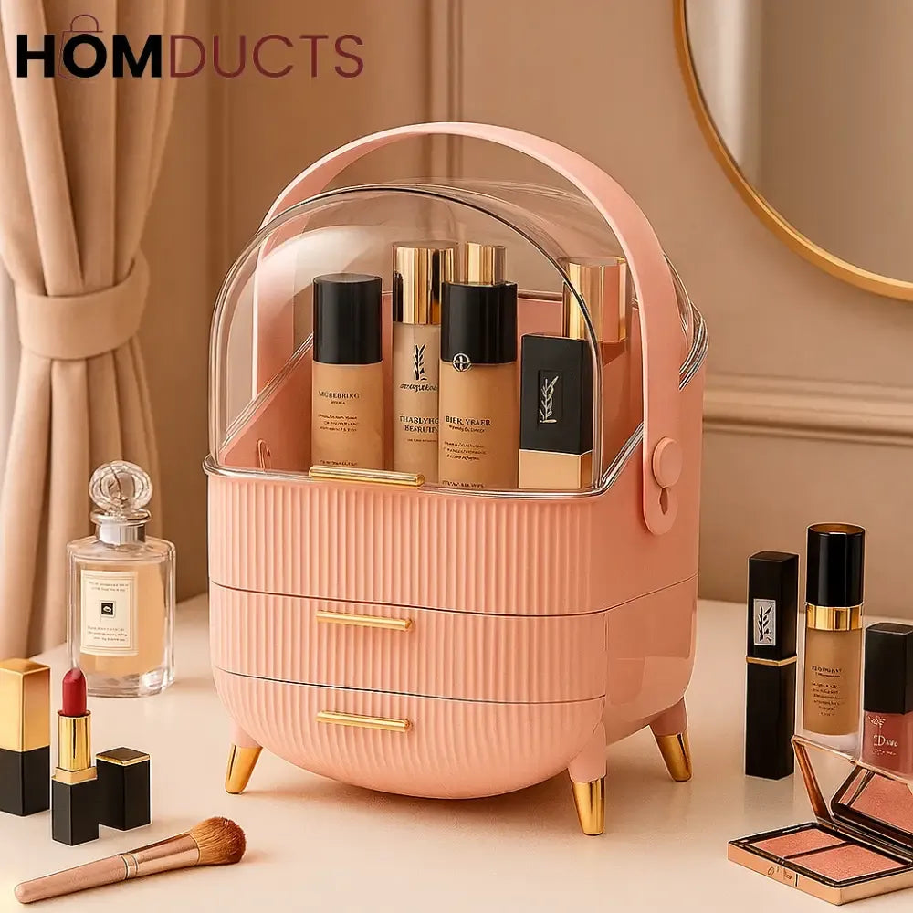 Large Capacity Light Luxury Cosmetic Organizer