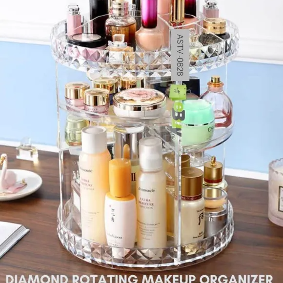 360° Rotating Cosmetic Organizer
