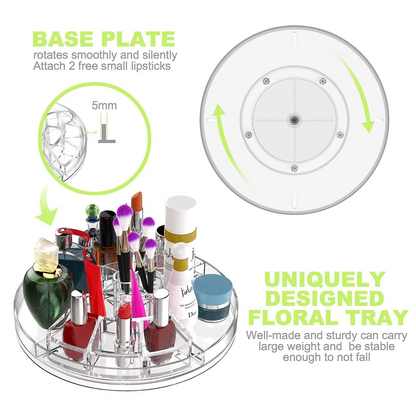 360° Rotating Cosmetic Organizer