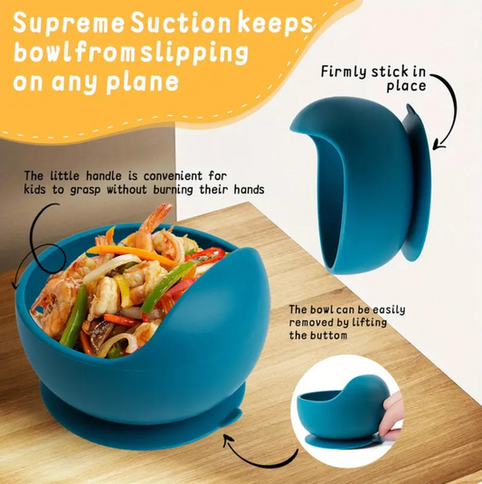 Baby Silicone Feeding Bowl🥣