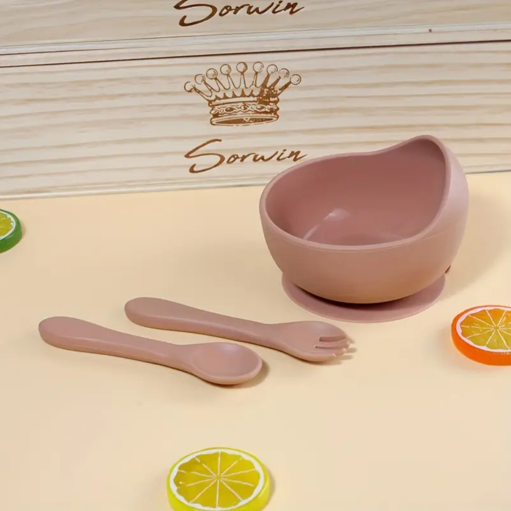 Baby Silicone Feeding Bowl🥣