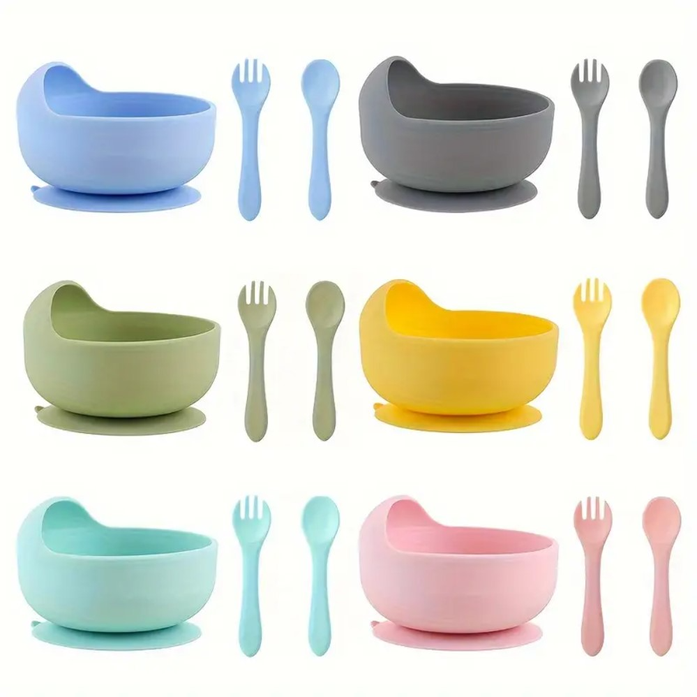 Baby Silicone Feeding Bowl🥣