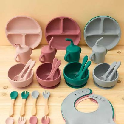 Silicone Baby Feeding Set
